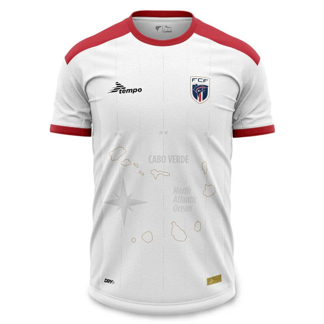 Conjunto Oficial Cabo Verde - Branco